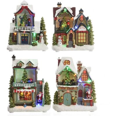 Ozdoba Świąteczna Lumineo - 3 sztuki, IP20, 14x9x20cm Ozdoba Świąteczna Lumineo - 3 sztuki, IP20, 14x9x20cm