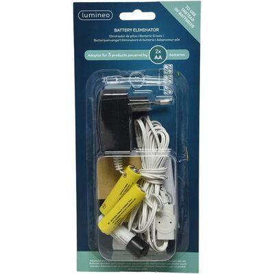 Lumineo Netzadapter - 2 x AA für Innenräume Lumineo Netzadapter - 2 x AA für Innenräume