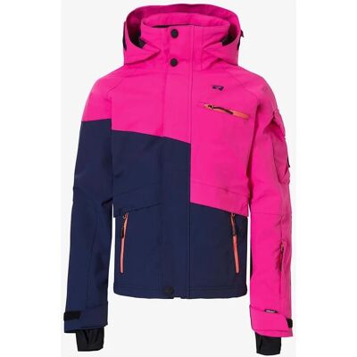 Rehall Tasha-R-Jr. Pink/Blau Wasserdichte Snowboardjacke - Snowboardjacke Rehall Tasha-R-Jr. Pink/Blau Wasserdichte Snowboardjacke - Snowboardjacke