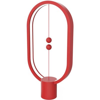 Luminária de Mesa Allocacoc Heng Balance - LED Vermelha Luminária de Mesa Allocacoc Heng Balance - LED Vermelha