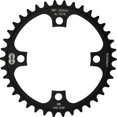 Plateau de vélo KMC 38T en aluminium - Pour vélos électriques Plateau de vélo KMC 38T en aluminium - Pour vélos électriques