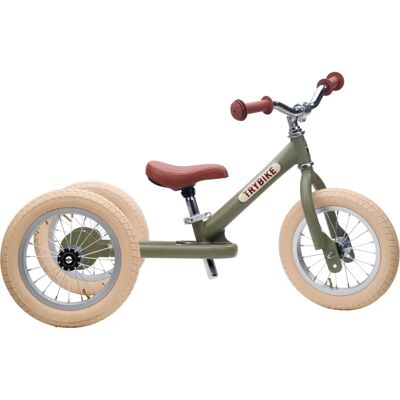 Hippychick Trybike Stål 2-i-1 Balanscykel Vintage Grön - Balanscykel Hippychick Trybike Stål 2-i-1 Balanscykel Vintage Grön - Balanscykel