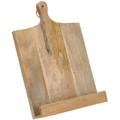 Excellent Houseware Natürlicher Holzständer für Kochbuch & Tablet - Rezepte Excellent Houseware Natürlicher Holzständer für Kochbuch & Tablet - Rezepte