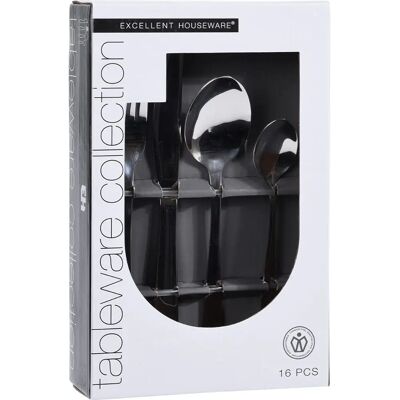 Excellent Houseware cc4000080 Edelstahl 16 Stück - Besteck Excellent Houseware cc4000080 Edelstahl 16 Stück - Besteck