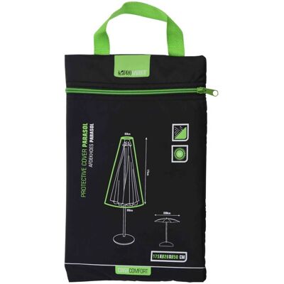 VidaXL ProGarden Housse pour Parasol - 175 cm Noire - Publicité VidaXL ProGarden Housse pour Parasol - 175 cm Noire - Publicité