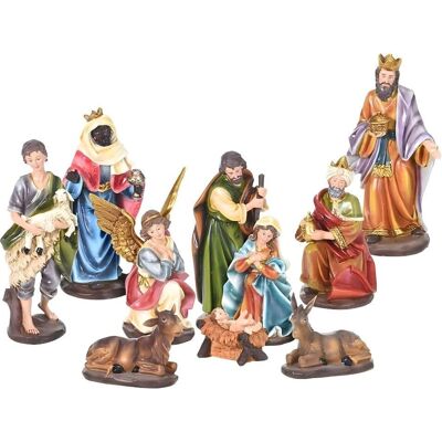 Ambiance Christmas Nativity Figures Set - 10 Piece Seasonal Decor Ambiance Christmas Nativity Figures Set - 10 Piece Seasonal Decor