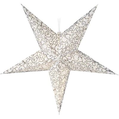 Étoile de Noël Bigbuy Home Blanc/Marron - Étoile de Noël Étoile de Noël Bigbuy Home Blanc/Marron - Étoile de Noël