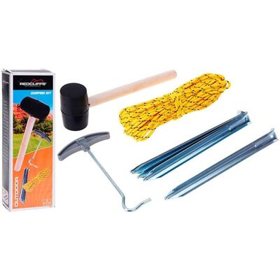 Redcliffs Modèle - Ensemble de Camping Multi 9 pcs - Publicité Redcliffs Modèle - Ensemble de Camping Multi 9 pcs - Publicité