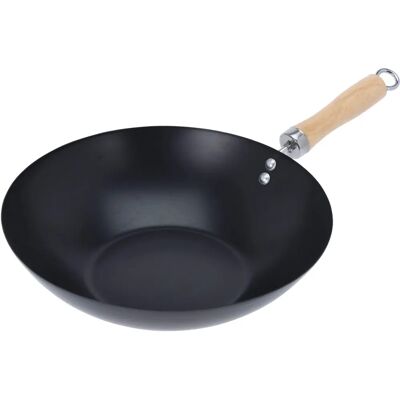 Koopman 30cm Tiefer Großer Wok - Wok Koopman 30cm Tiefer Großer Wok - Wok