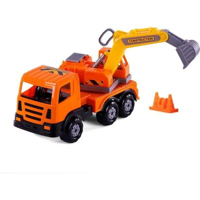 Cavallino XL Baumaschine LKW - 42cm Mehrfarben Cavallino XL Baumaschine LKW - 42cm Mehrfarben