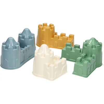 Cavallino Toys Cavallino Kasteel Zandvormen Pastelkleuren - Sandcastle Molds Cavallino Toys Cavallino Kasteel Zandvormen Pastelkleuren - Sandcastle Molds
