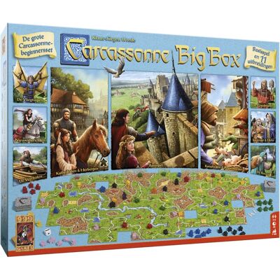 999 Games Carcassonne Big Box 3 - Jeu de société stratégie - Publicité 999 Games Carcassonne Big Box 3 - Jeu de société stratégie - Publicité