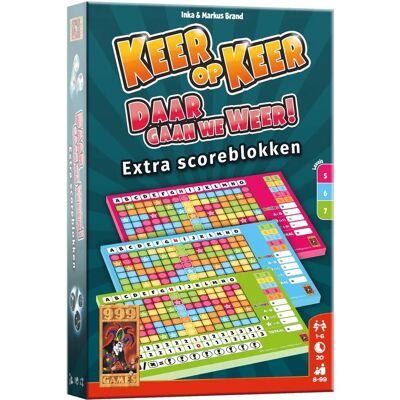 999 Games Keer op Keer - Scoreblokken Niveau 5, 6 en 7 999 Games Keer op Keer - Scoreblokken Niveau 5, 6 en 7