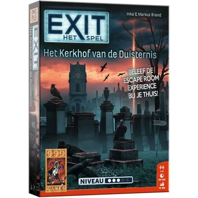 999 Games EXIT - Le cimetière des ténèbres - Aventure multicolore - Publicité 999 Games EXIT - Le cimetière des ténèbres - Aventure multicolore - Publicité