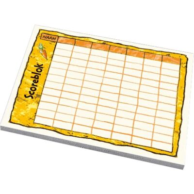 999Games Konijnen Hokken - Feuilles de score - 3 pièces 999Games Konijnen Hokken - Feuilles de score - 3 pièces