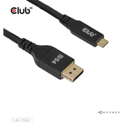 Club3D CAC-1563 Videokabeladapter - Svart Club3D CAC-1563 Videokabeladapter - Svart