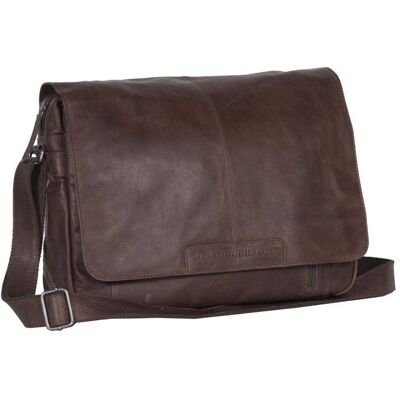 Sac en Cuir Wax Pull-up Chesterfield - Marron - Sac pour ordinateur portable - Publicité Sac en Cuir Wax Pull-up Chesterfield - Marron - Sac pour ordinateur portable - Publicité