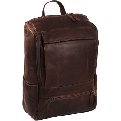 Chesterfield Wach Pull Up Lederrucksack - 45cm Laptop - Braun - Rucksack Chesterfield Wach Pull Up Lederrucksack - 45cm Laptop - Braun - Rucksack
