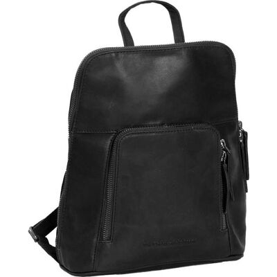 The Chesterfield Brand Vivian Leder-Rucksack - 29cm - Schwarz The Chesterfield Brand Vivian Leder-Rucksack - 29cm - Schwarz