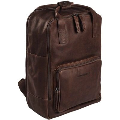 The Chesterfield Brand Belford - Braunes Leder 14" Laptop Rucksack The Chesterfield Brand Belford - Braunes Leder 14" Laptop Rucksack