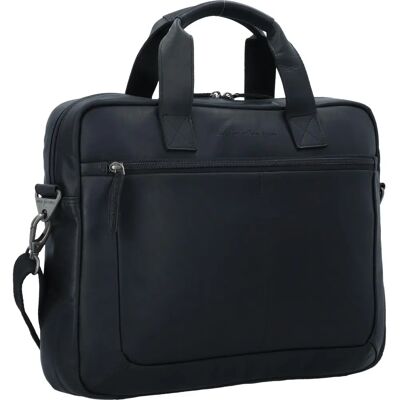 Borsa in pelle Chesterfield Calvi per laptop 15,6" - Stile business Borsa in pelle Chesterfield Calvi per laptop 15,6" - Stile business