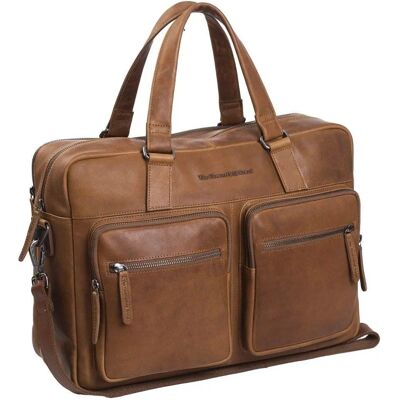 Chesterfield Misha Cognac Leder 17 Zoll Aktentasche - Business Chesterfield Misha Cognac Leder 17 Zoll Aktentasche - Business