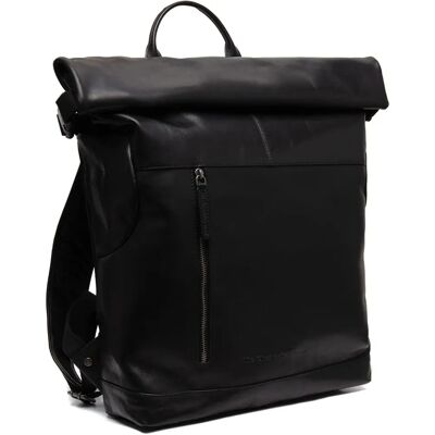 Chesterfield Liverpool Rucksack - Leder 45cm Laptop - Schwarz Chesterfield Liverpool Rucksack - Leder 45cm Laptop - Schwarz