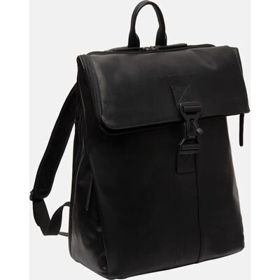 Chesterfield Savona Leder Rucksack - Laptop 15 Zoll - Schwarz Chesterfield Savona Leder Rucksack - Laptop 15 Zoll - Schwarz