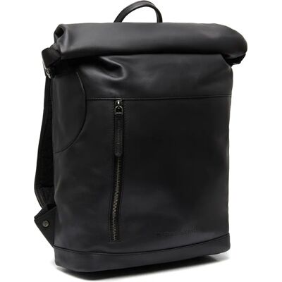 The Chesterfield Brand Mazara Leder Rucksack - 39cm Laptopfach - Schwarz The Chesterfield Brand Mazara Leder Rucksack - 39cm Laptopfach - Schwarz