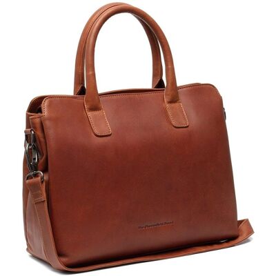 Chesterfield Valmonte Handtasche - Leder, Cognac, 32cm - Tasche Chesterfield Valmonte Handtasche - Leder, Cognac, 32cm - Tasche