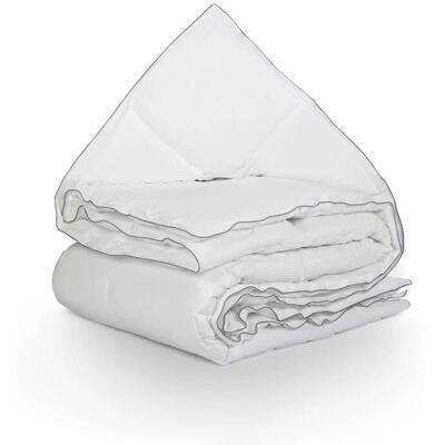 Koc w Percale z Bawełny Primaviera Deluxe - 240x200 cm Koc w Percale z Bawełny Primaviera Deluxe - 240x200 cm