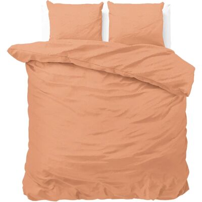 Zensation Satin Point Oranje Bedding Set Zensation Satin Point Oranje Bedding Set