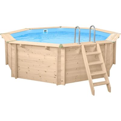 Interline Bali Holzpool - Rund 4,40 x 1,36 m Luxuspool Interline Bali Holzpool - Rund 4,40 x 1,36 m Luxuspool