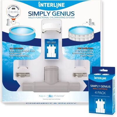 Interline Slimme Zwembadfilter - Automatisch Wateronderhoudssysteem Interline Slimme Zwembadfilter - Automatisch Wateronderhoudssysteem