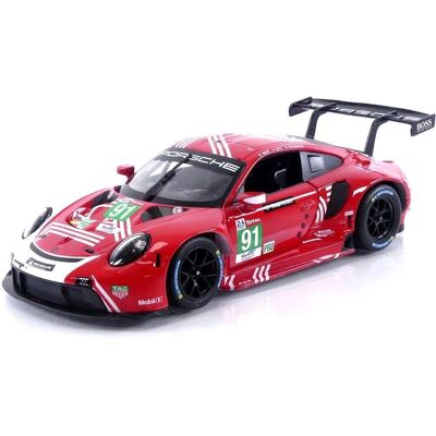 Bburago Porsche 911 RSR - Échelle 1/24 - Le Mans 2020 - Publicité Bburago Porsche 911 RSR - Échelle 1/24 - Le Mans 2020 - Publicité