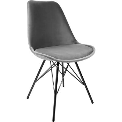 Kick Collectie Kick Velvet Fauteuil - Grijs Kick Collectie Kick Velvet Fauteuil - Grijs