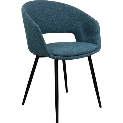 Kick collectie Dean Blauw Eetkamerstoel Kick collectie Dean Blauw Eetkamerstoel