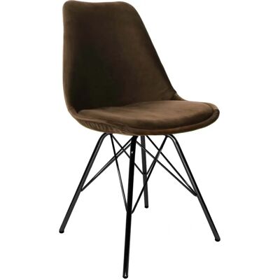 Kick Velvet Armstoel - Koffiebruin Kick Velvet Armstoel - Koffiebruin