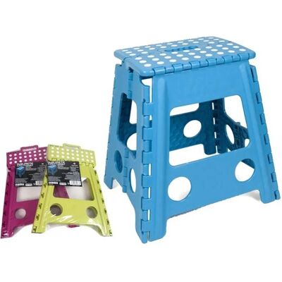 Tabouret pliant Bensontools - Rectangulaire - Multicolore - Publicité Tabouret pliant Bensontools - Rectangulaire - Multicolore - Publicité