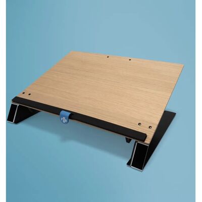 R-Go Tools R-Go Read2Write Supporto Documenti - Alluminio Ergonomico Rovere Nero Marrone R-Go Tools R-Go Read2Write Supporto Documenti - Alluminio Ergonomico Rovere Nero Marrone