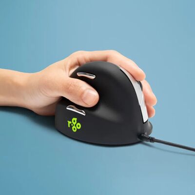 R-Go Tools RGOHELELA Muis - Ergonomisch, Groot, Linkshandig, 3500 DPI R-Go Tools RGOHELELA Muis - Ergonomisch, Groot, Linkshandig, 3500 DPI