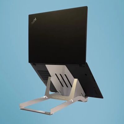 R-Go Tools Riser Basic Laptopständer - Silber - 22" - Ergonomisch R-Go Tools Riser Basic Laptopständer - Silber - 22" - Ergonomisch