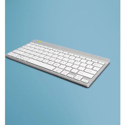 Clavier R-Go Tools RGOCOUSWLWH - Bureau Ergonomique Compact Bluetooth Blanc Clavier R-Go Tools RGOCOUSWLWH - Bureau Ergonomique Compact Bluetooth Blanc