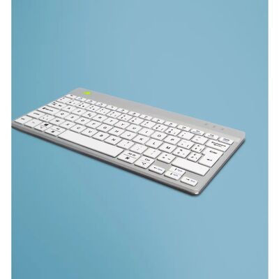 Clavier ergonomique R-Go Tools Compact Break - Sans fil - Blanc Clavier ergonomique R-Go Tools Compact Break - Sans fil - Blanc