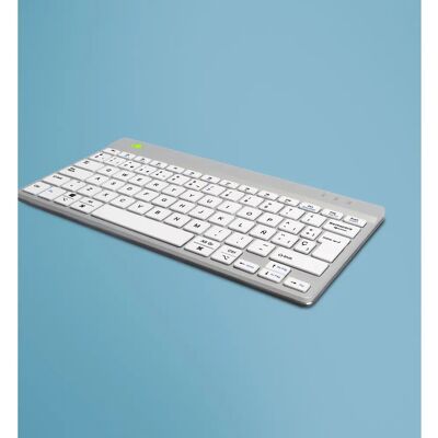 Clavier sans fil R-Go Tools RGOCOESWLWH en espagnol - Compact et ergonomique Clavier sans fil R-Go Tools RGOCOESWLWH en espagnol - Compact et ergonomique