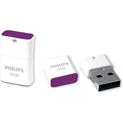 Philips FM64FD85B/00 Chiavetta USB 64GB - USB 2.0 Philips FM64FD85B/00 Chiavetta USB 64GB - USB 2.0