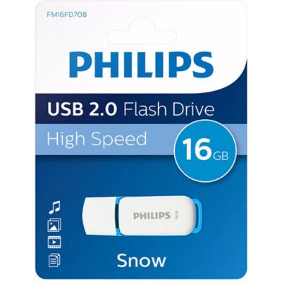 Philips FM16FD70B Clé USB 16GB - USB Type-A Philips FM16FD70B Clé USB 16GB - USB Type-A