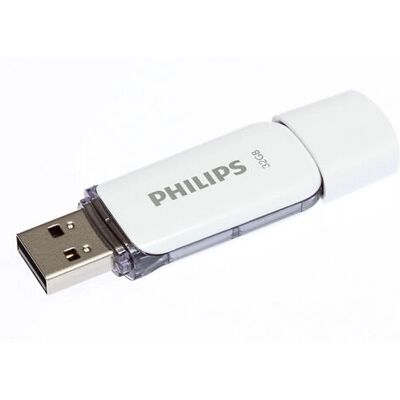 Philips FM32FD70B USB 2.0 32GB Snow Edition Weiß Philips FM32FD70B USB 2.0 32GB Snow Edition Weiß