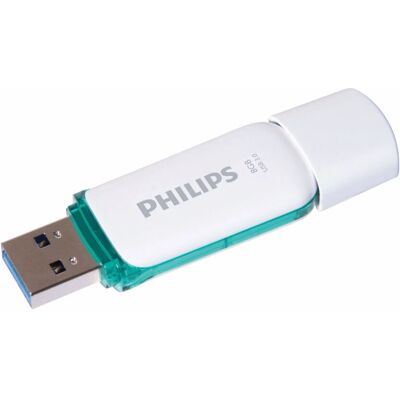 Philips FM08FD75B Clé USB - 8GB, Turquoise, Blanc - USB 3.2 Gen 1 - Publicité Philips FM08FD75B Clé USB - 8GB, Turquoise, Blanc - USB 3.2 Gen 1 - Publicité