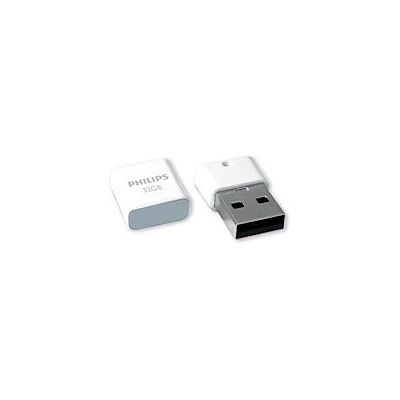 Clé USB Philips Pico 32GB Blanche - Mémoire USB - Publicité Clé USB Philips Pico 32GB Blanche - Mémoire USB - Publicité